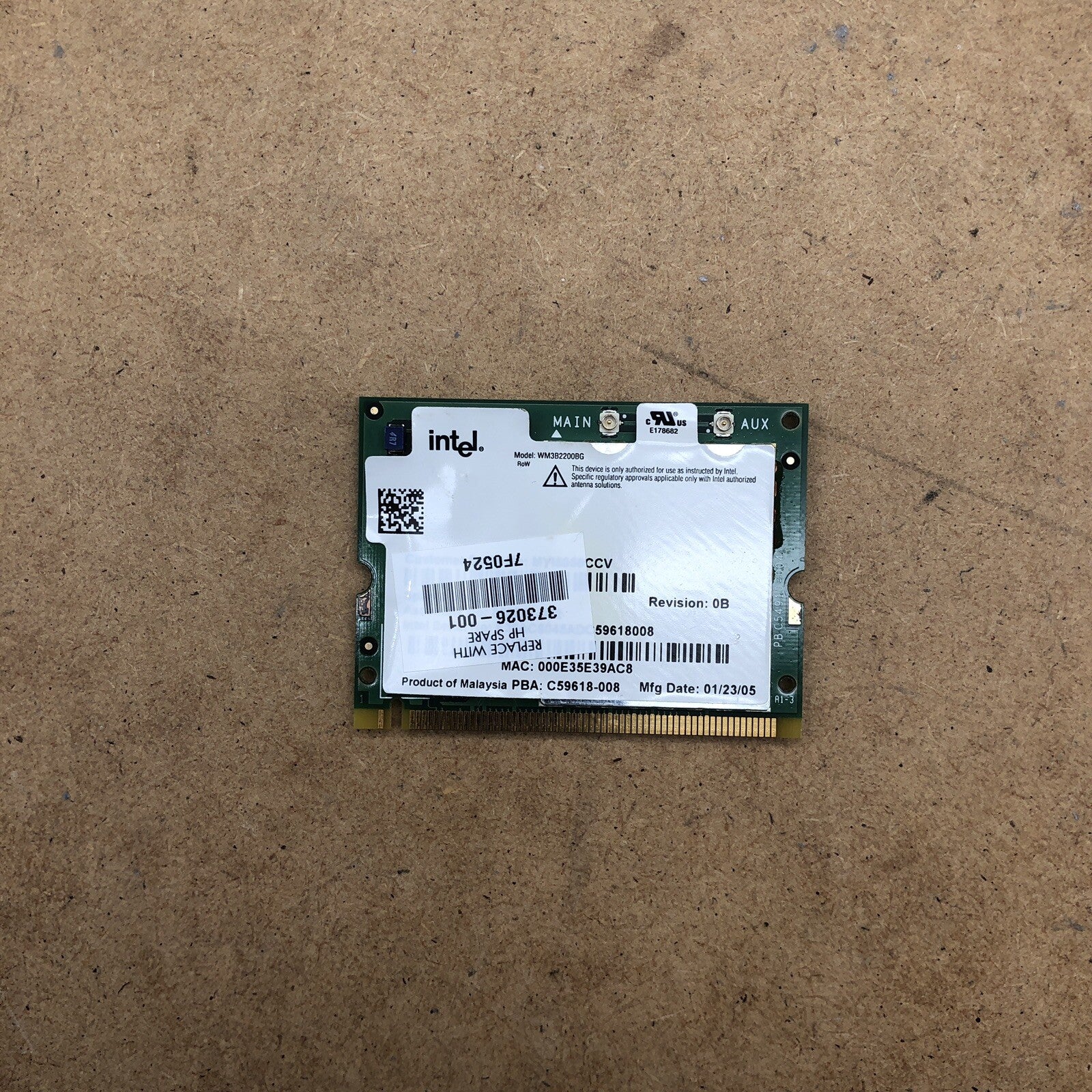Carte wifi - HP Pavilion ze2000