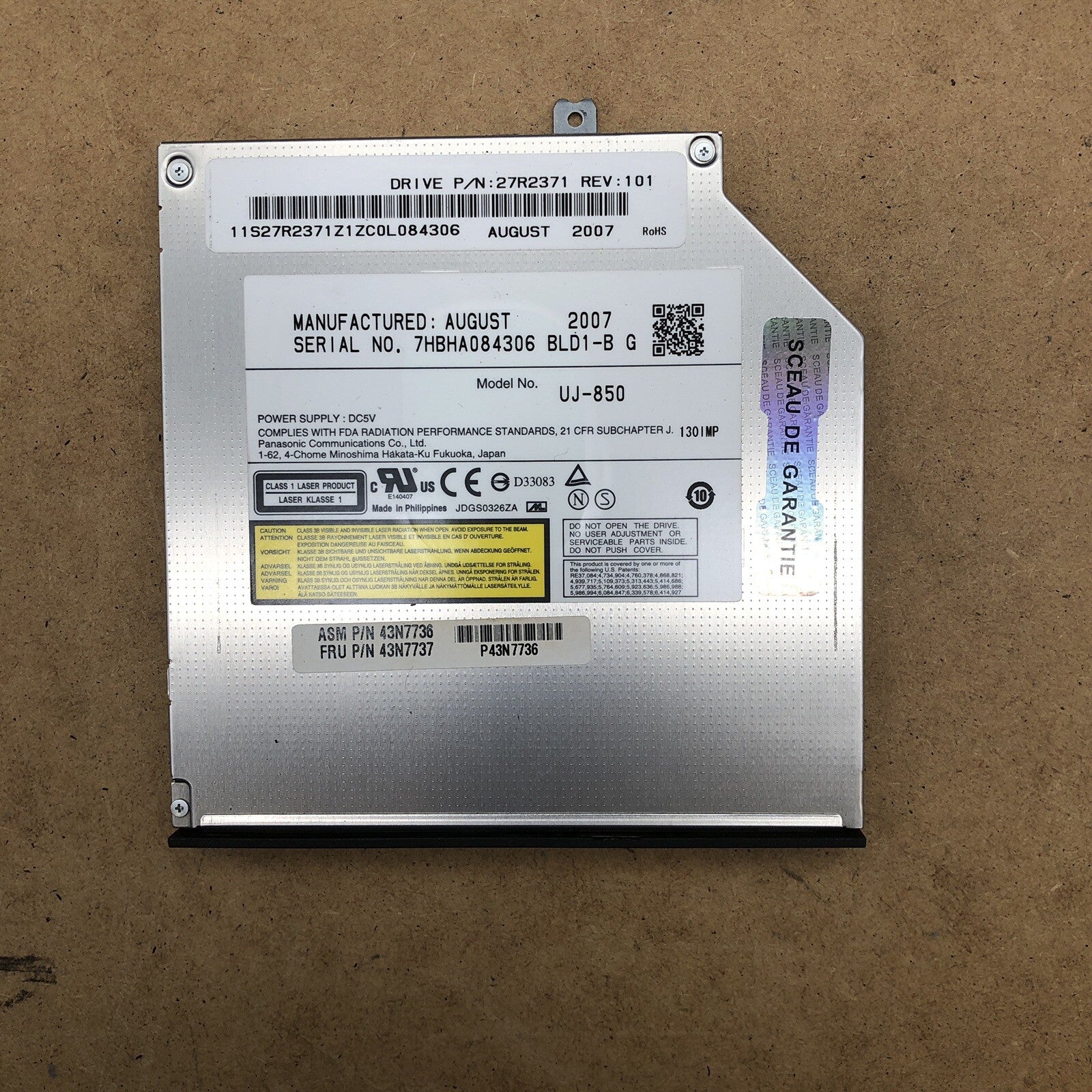 Lecteur/graveur DVD - Lenovo 3000 N200-0769