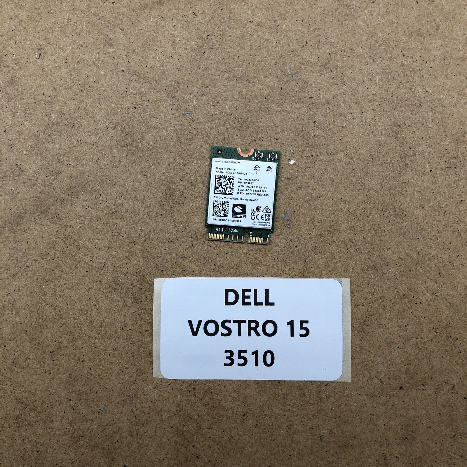 Carte wifi - Dell Vostro 15 3510