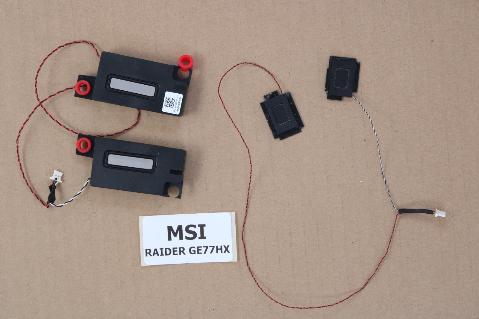 Enceintes - MSI RAIDER GE77HX