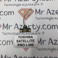 Bouton power - Toshiba Satellite ProL300