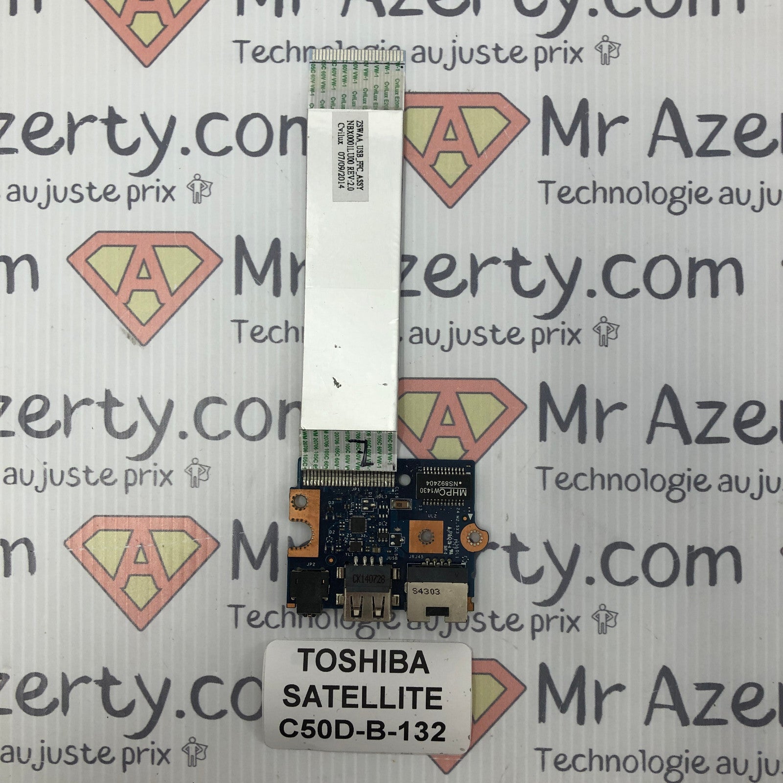 nappe et carte USB - Toshiba Satellite C50D-B-132