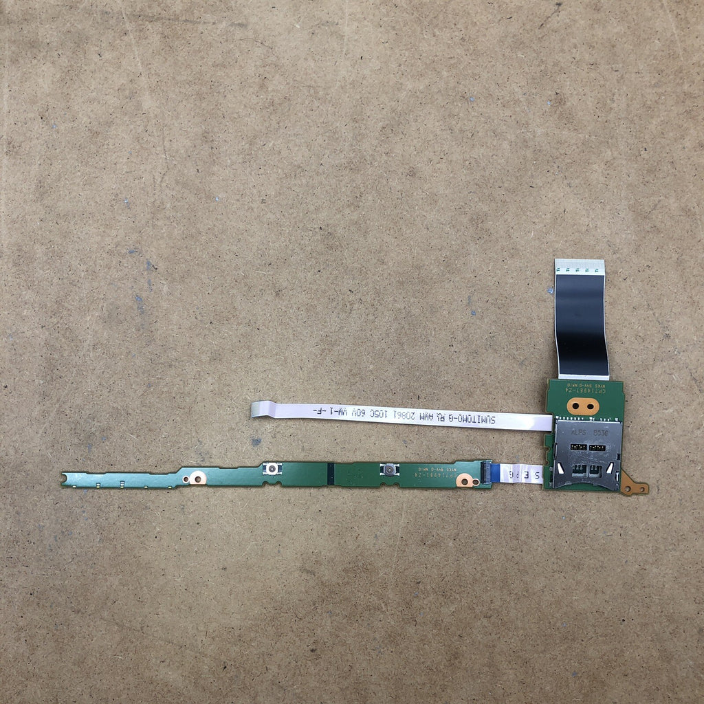 Carte clics touchpad et lecteur de carte - Fujitsu Lifebook u727