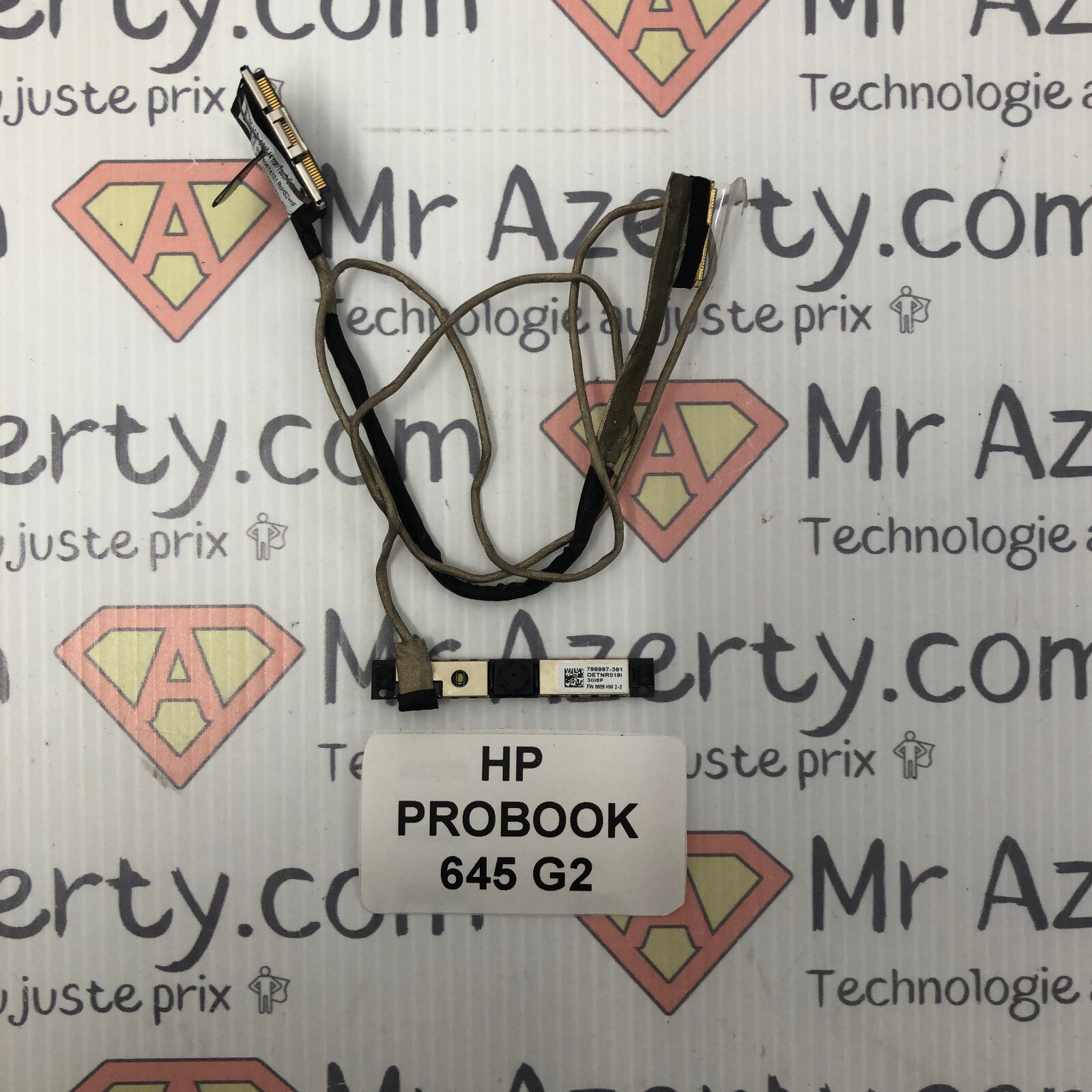 Nappe/connecteur écran + webcam - HP Probook 645 G2