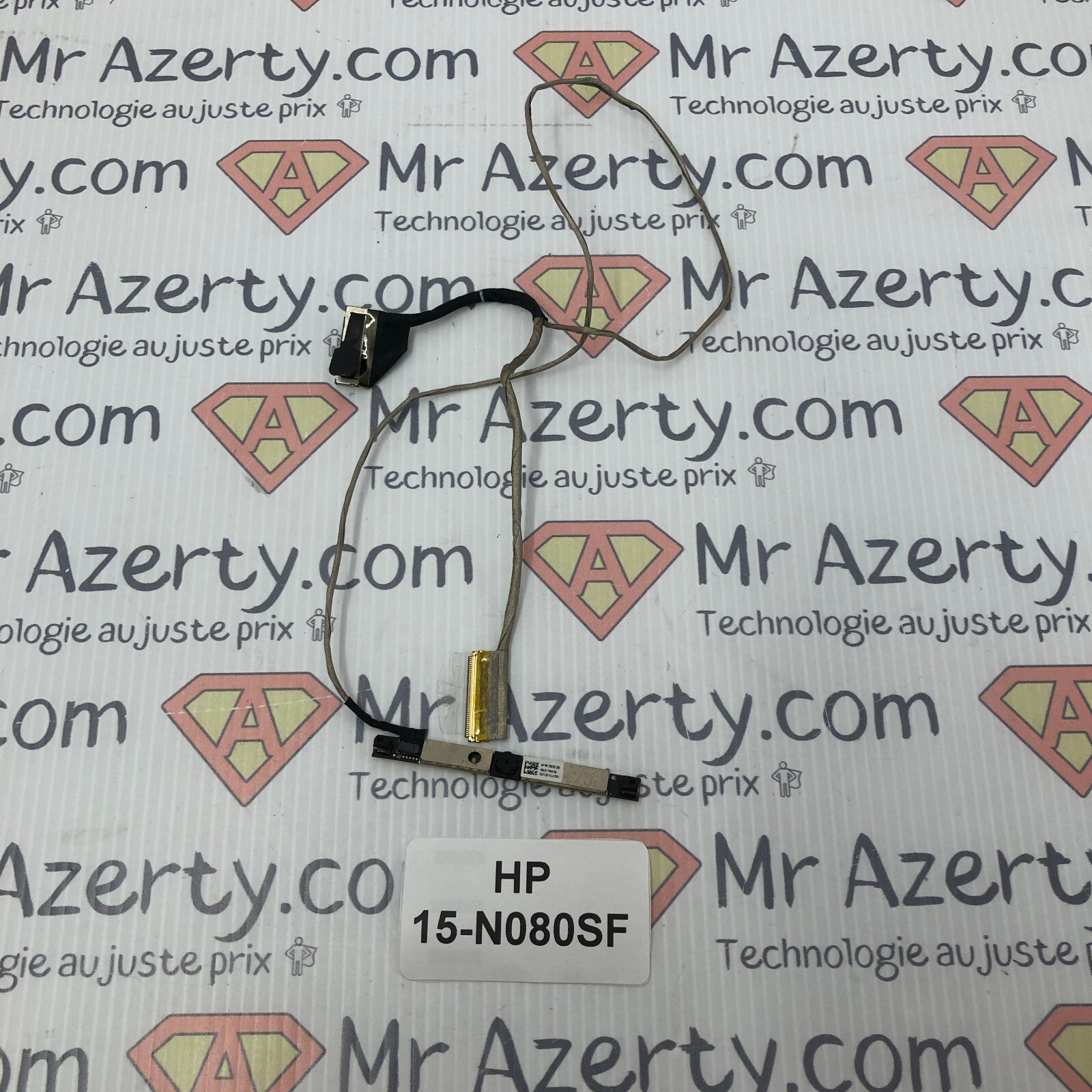 Nappe / connecteur écran + webcam - HP 15-N080SF