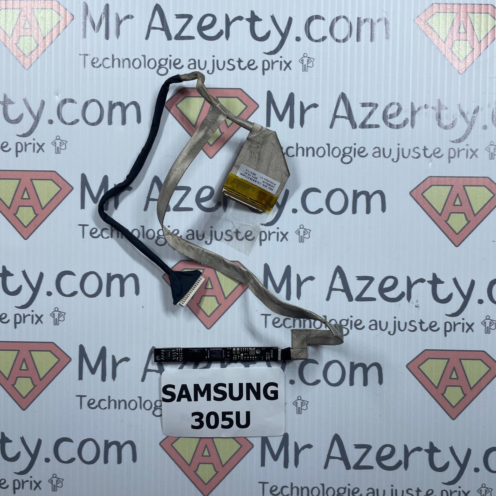 Nappe / connecteur écran + webcam - Samsung 305U