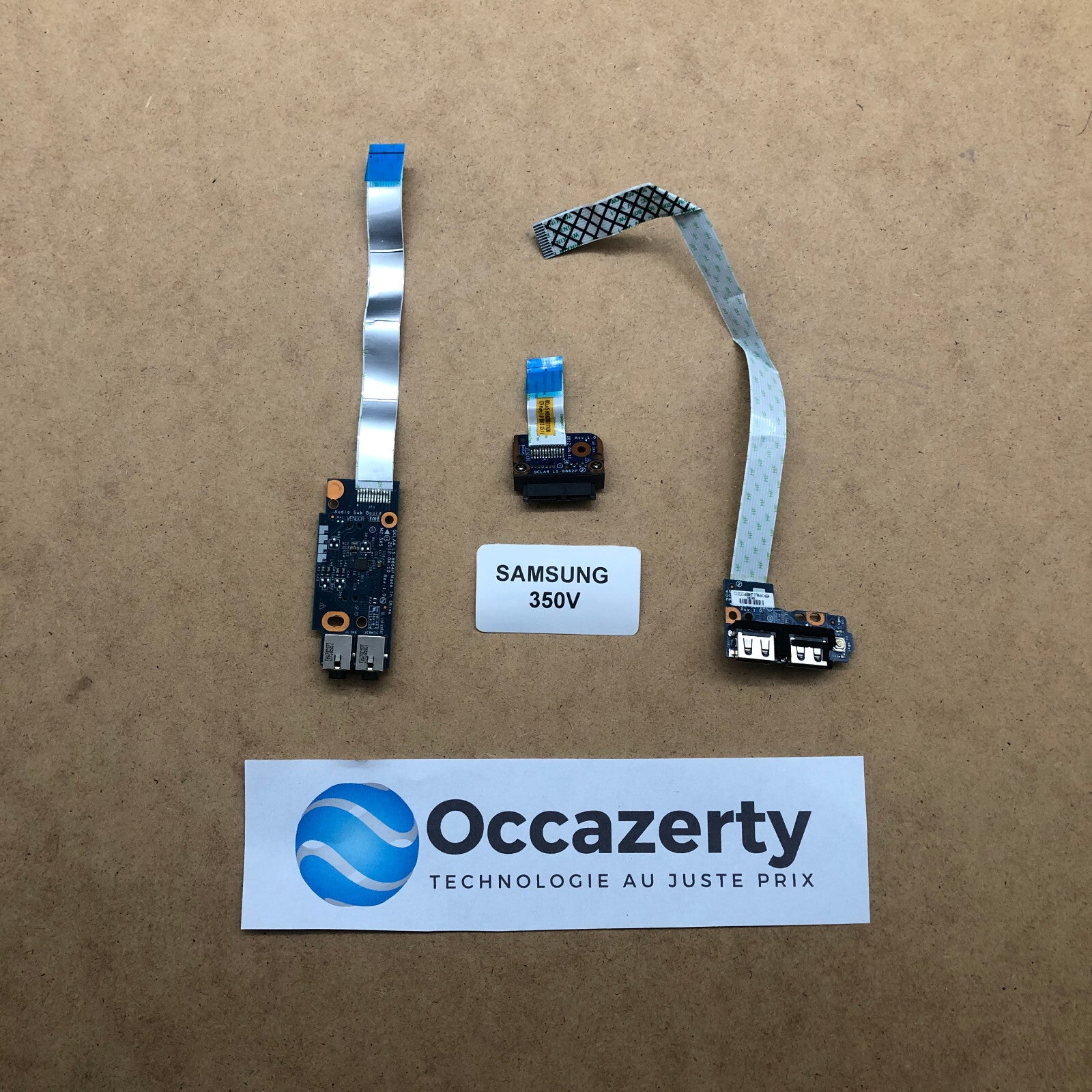 Nappe/carte USB/Sata et jack - Samsung 350v