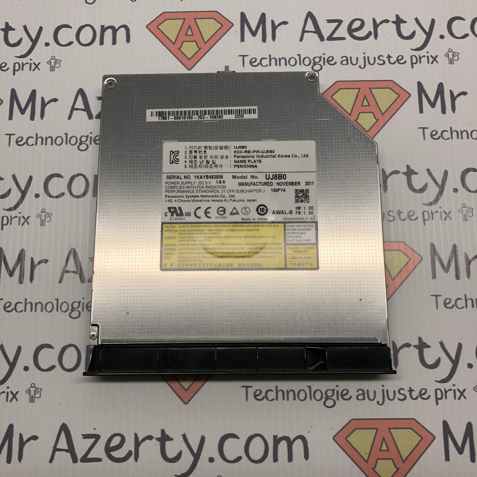 Lecteur/Graveur DVD - Asus X73B