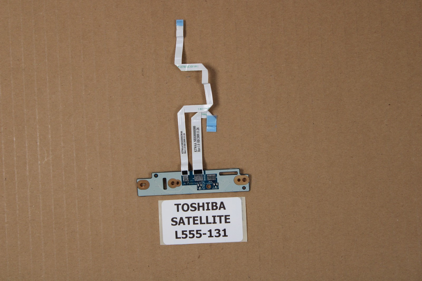 Clics touchpad - Toshiba Satellite L555-131