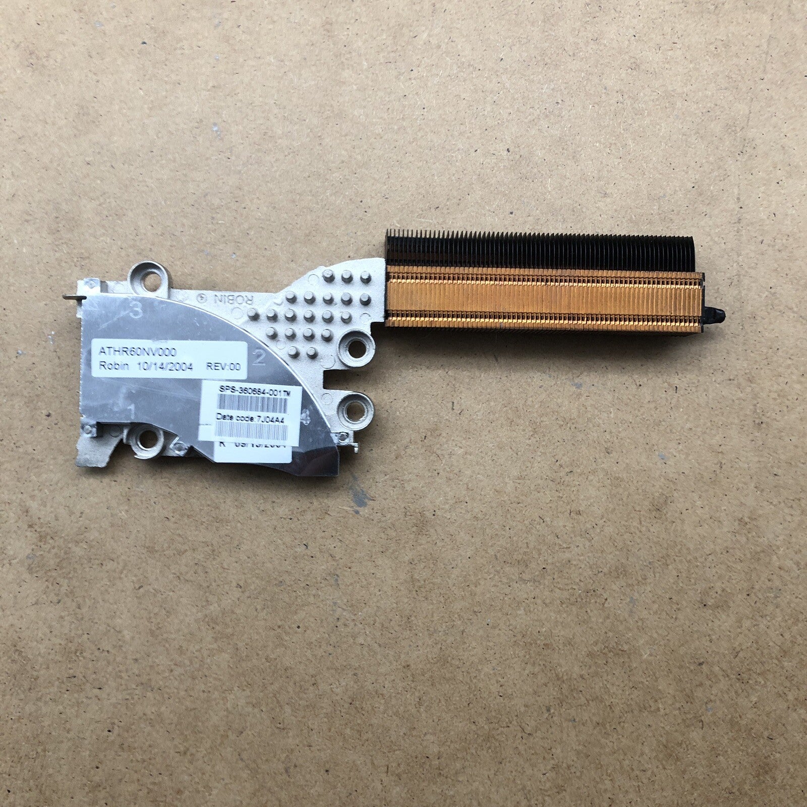 Dissipateur - HP pavilion zv5000