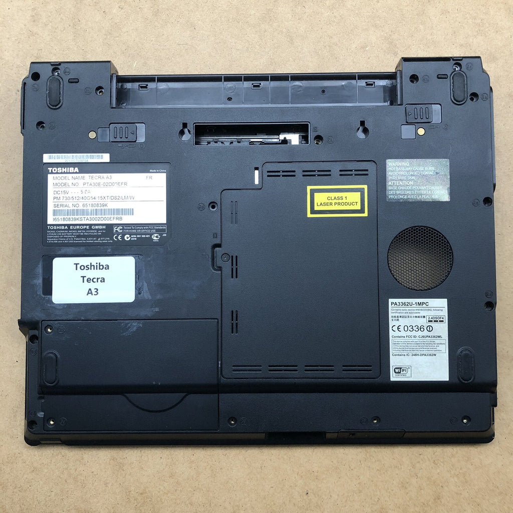 Plasturgie - Toshiba Tecra A3