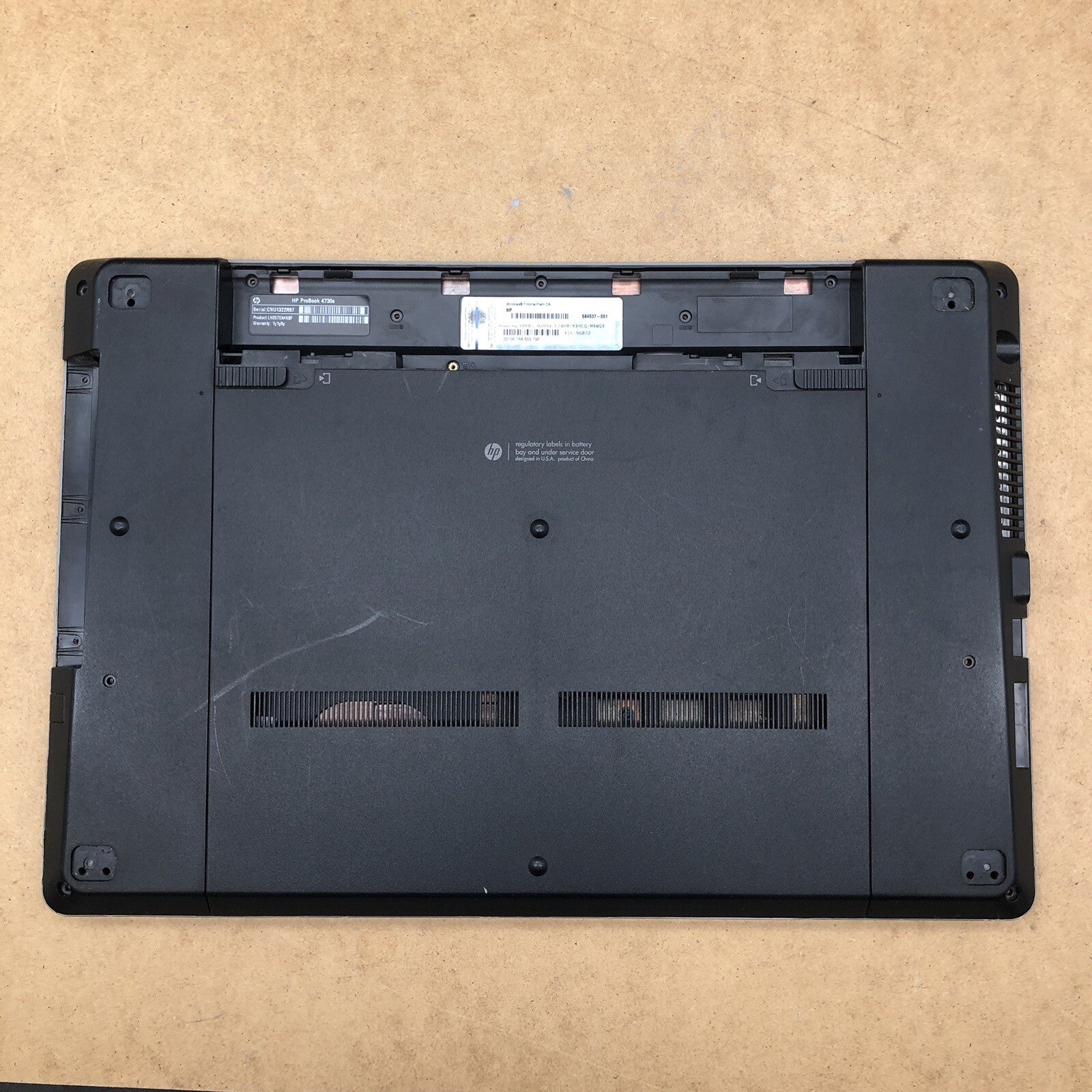 Plasturgie basse  - HP Probook 4730S