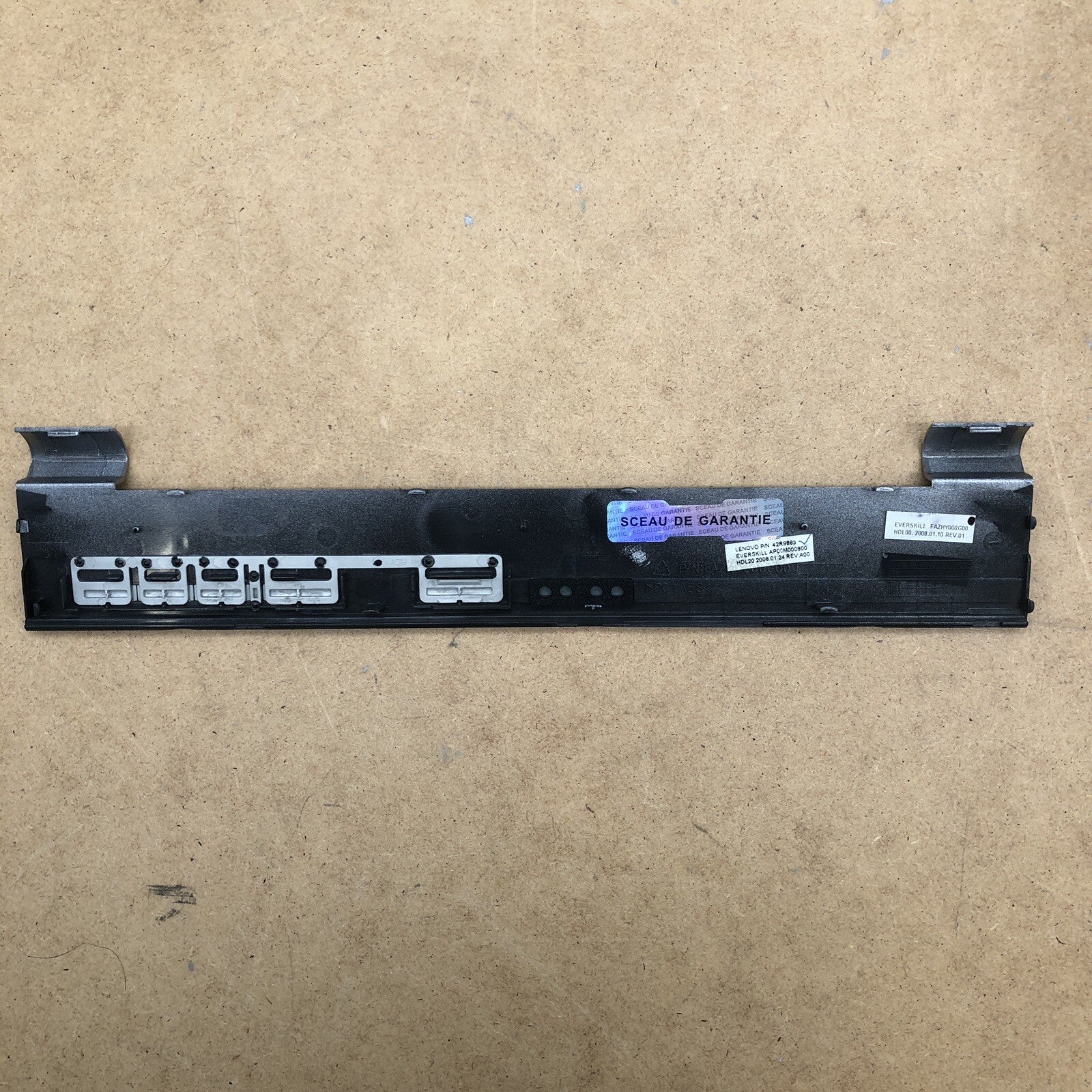 Bandeau cache charnières boutons power et audio - Lenovo 3000 N200-0769