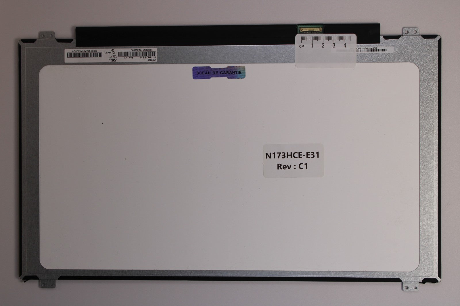 Dalle écran  type N173HCE-E31 Rev C1