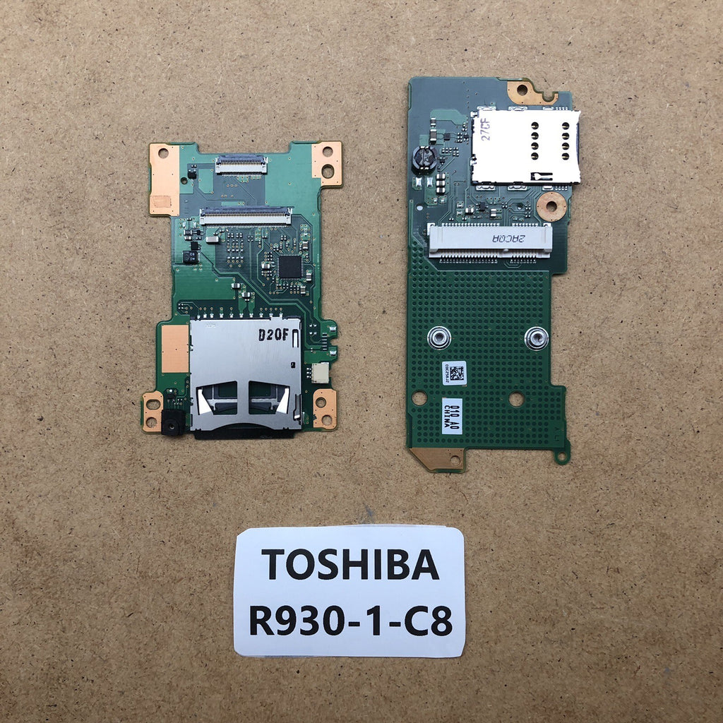 Lot de lecteurs de cartes SIM/SD etc.. - Toshiba PORTEGE R930-1 C8