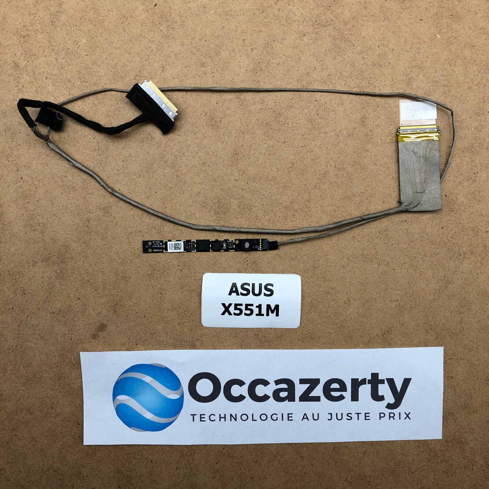 Nappe/connecteur écran + webcam - Asus X551M