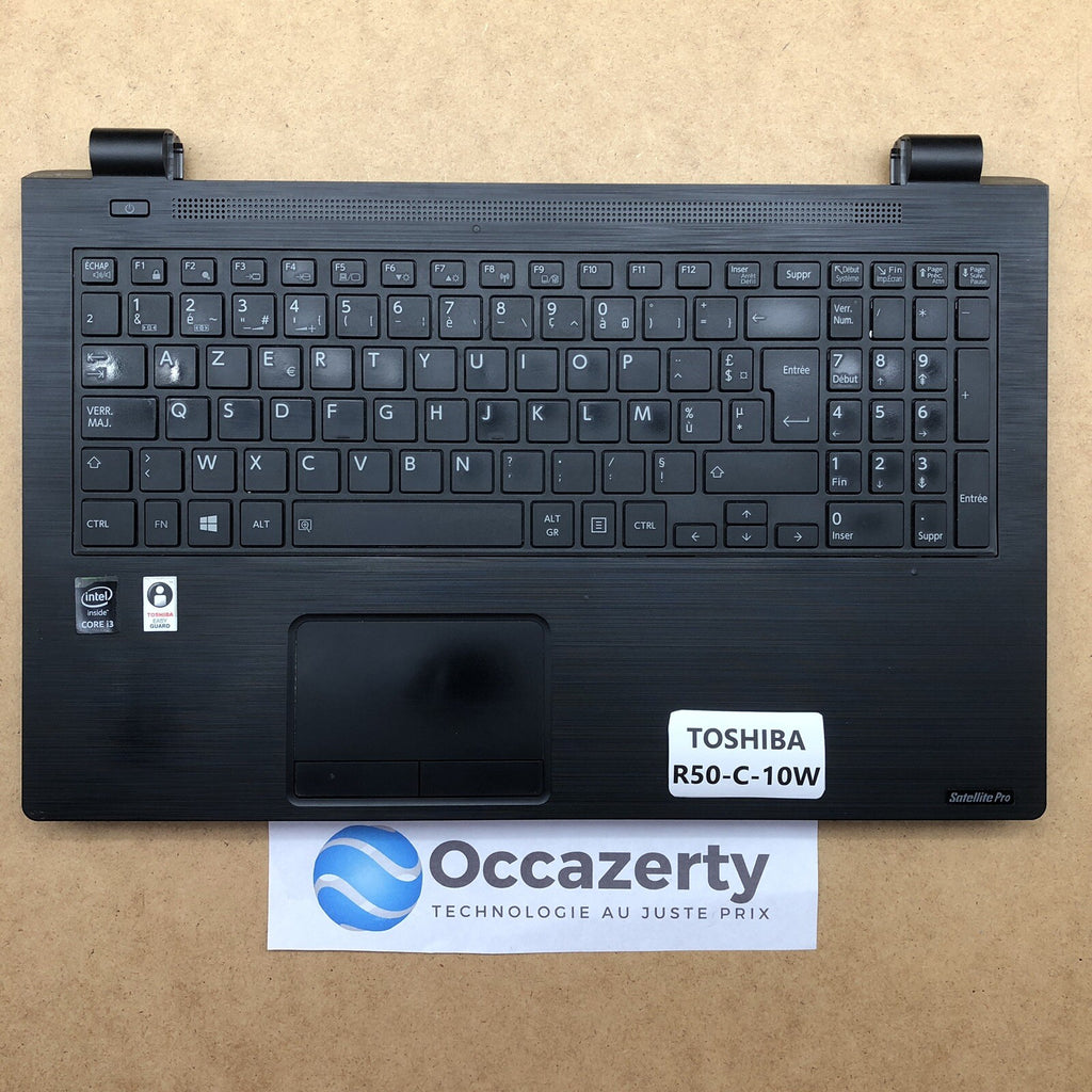 Plasturgie Basse complète + clavier azerty - Toshiba R50-C-10W
