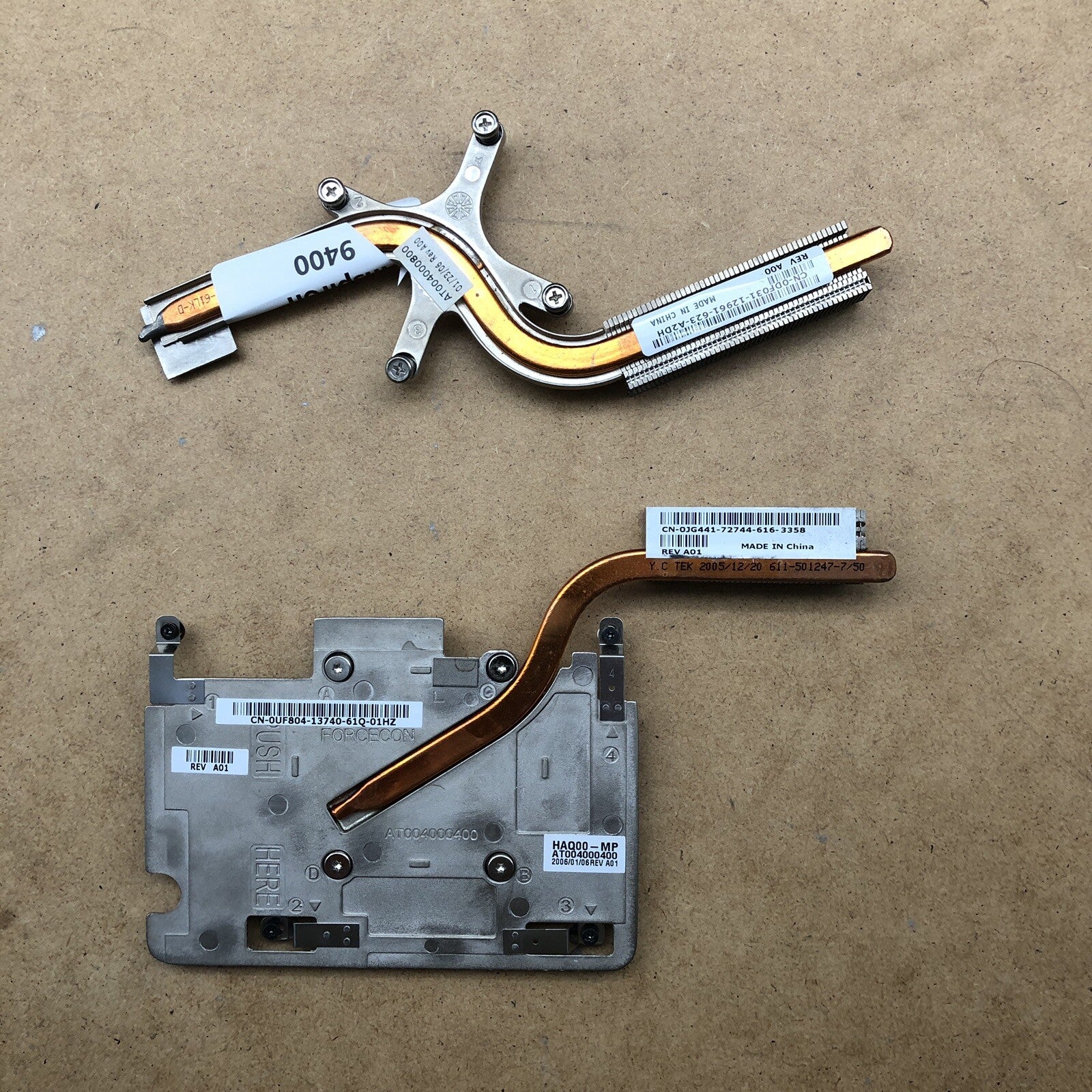 Dissipateur - Dell inspiron 9400 - PP05XB