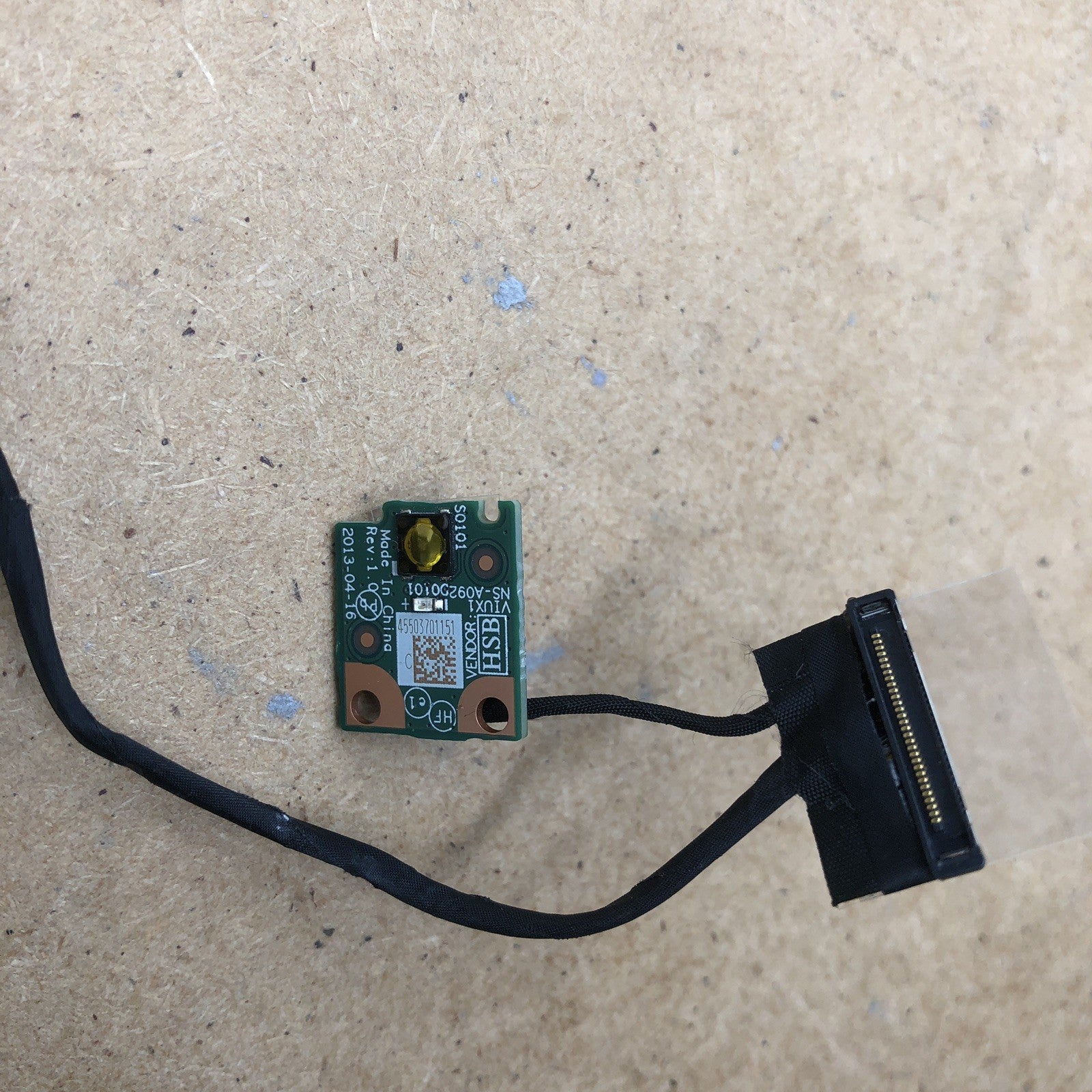 Connecteur d'écran avec bouton power  - Lenovo X270