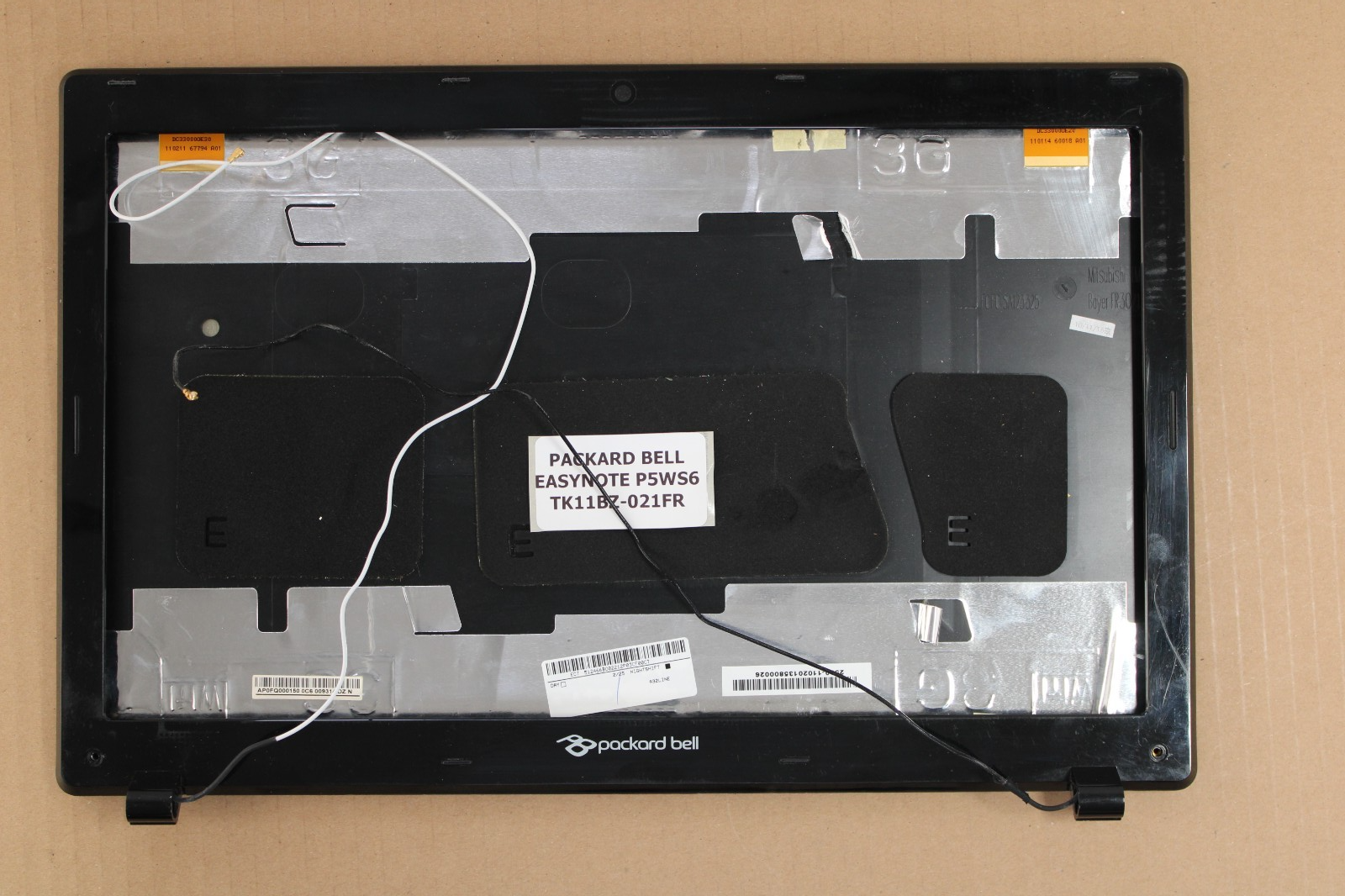 Capot complet  - Packard Bell Easynote P5WS6 TK11BZ-021FR