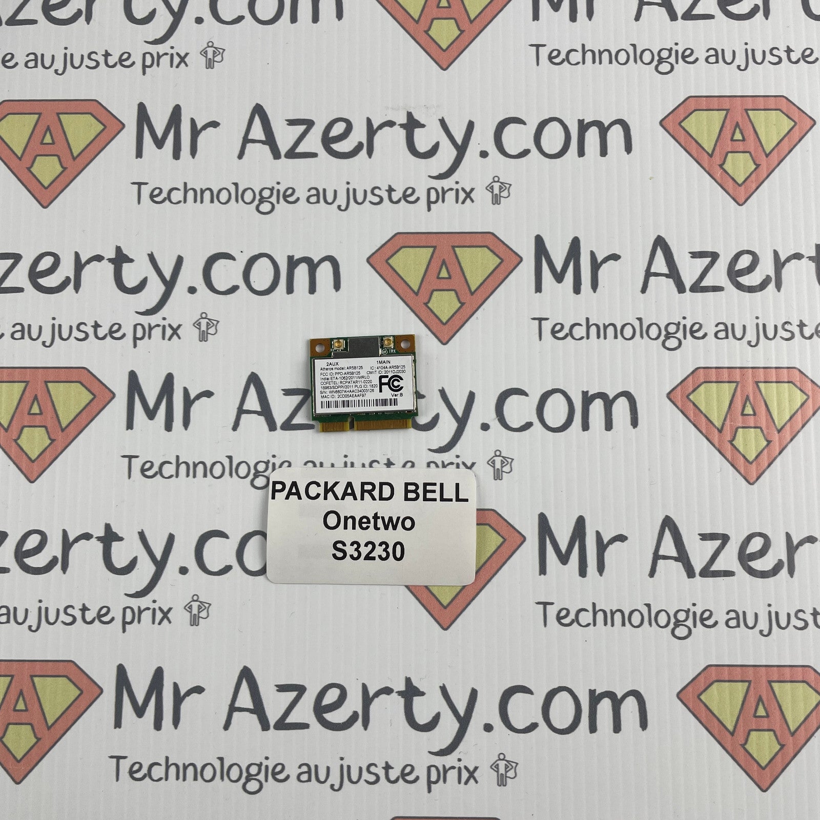 Carte wifi - Packard Bell Onetwo 3230