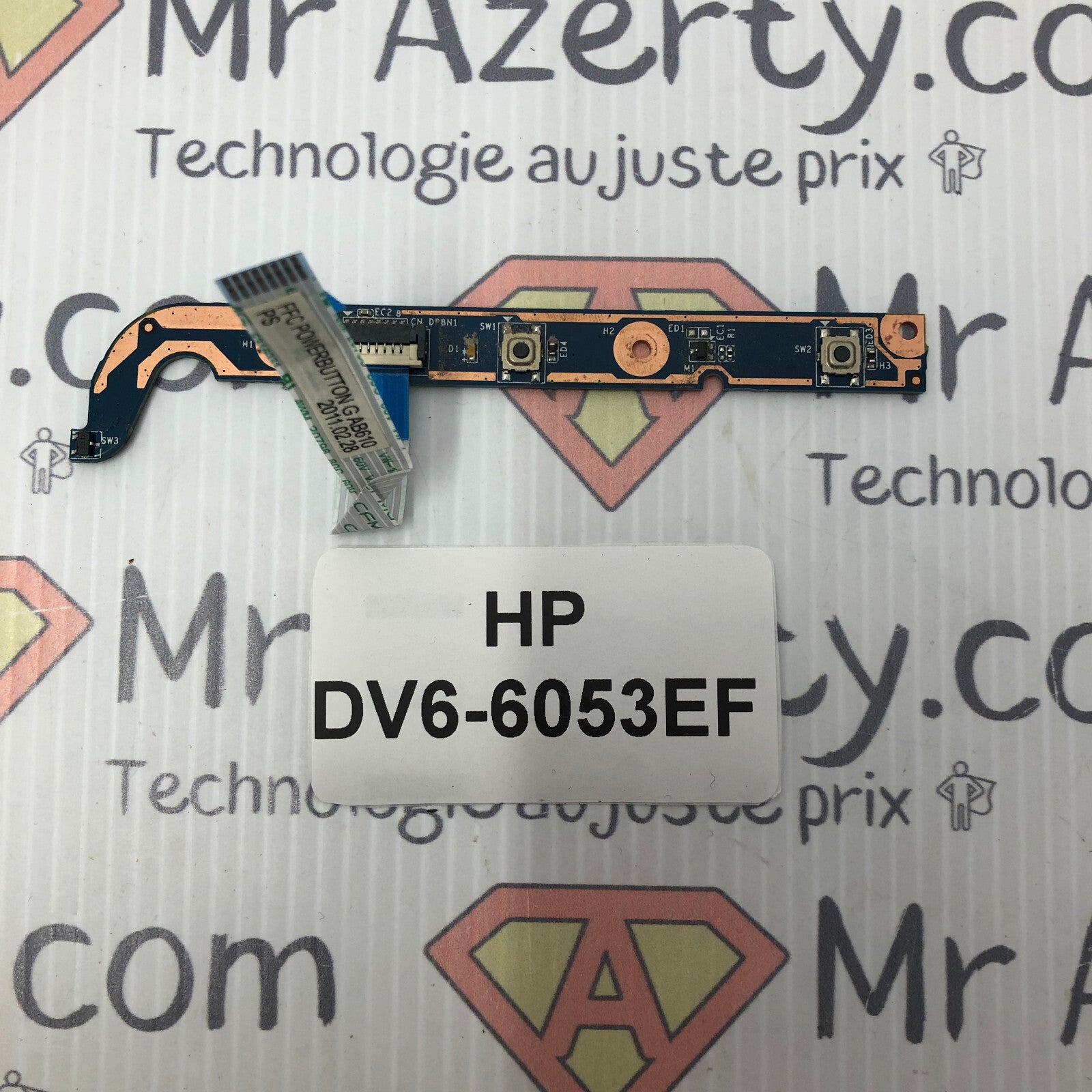 Bouton Power - HP DV6-6053EF