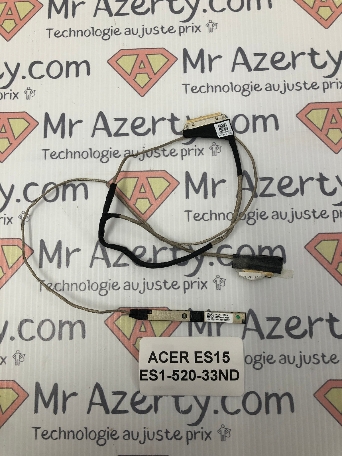 Nappe / connecteur écran + webcam - Acer ES 15 ES1-520-33ND
