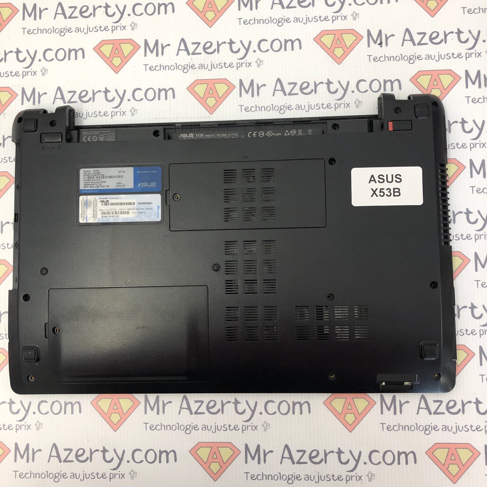 Plasturgie Basse complète - Asus X53B