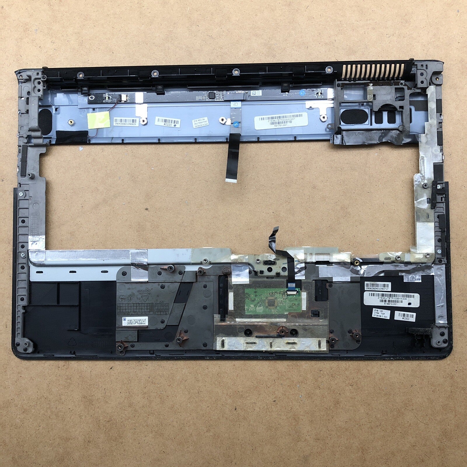 Plasturgie - HP Pavilion DV7